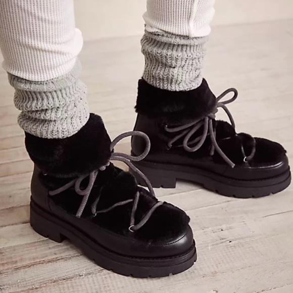 Free People Polar Queen Faux Fur Boots - Picture 8 of 8